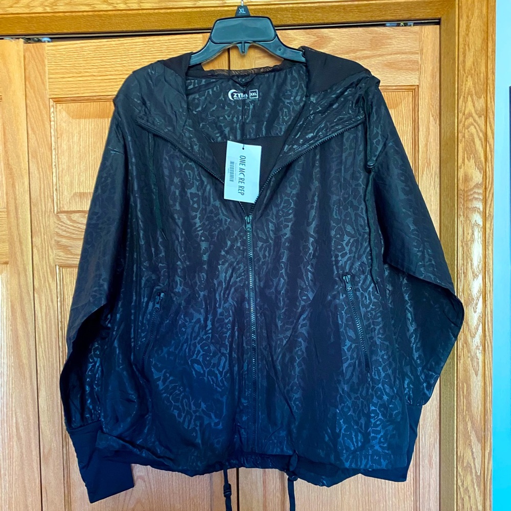 Zyia Black Bomber Jacket - NWT - XXL